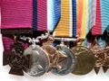 Australian War medals collection background