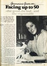 1986 Australian Women`s Weekly magazine Germaine Greer article.