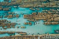 Australias rocky coast and natural swimming pools