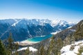 Austria, Achensee lake in winter Royalty Free Stock Photo