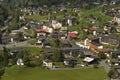 Airshot mountain village St. Gallenkirchen