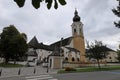 AUSTRIA, ALTENMARKT IM PONGAU - OCTOBER 03, 2019: Catholic Church in Altenmarkt im Pongau