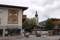 AUSTRIA, ALTENMARKT IM PONGAU - OCTOBER 03, 2019: Altenmarkt town centre