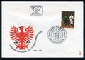 AUSTRIA - CIRCA 1984: first day cover issue fdc envelope stamp printed by Austria, shows State exhibition