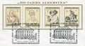 AUSTRIA - CIRCA 1969: stamps printed by Austria show paintings by different artists, circa 1969