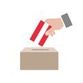 Austria elections ballot box