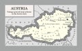 Austria general map-scheme