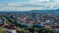 Austria.Graz. Church Mariahilf and square in center city