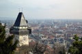 Austria graz clock architecture tower building