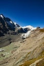 Grossglockner, mountain in the Alps of Austria. Royalty Free Stock Photo