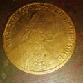 1915 Austria-Habsburg 1 Ducat - Franz Joseph I gold coin Royalty Free Stock Photo