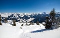 Austria - Hiking in the KitzbÃÂ¼heler Alps Royalty Free Stock Photo