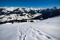 Austria - Hiking in the KitzbÃÂ¼heler Alps Royalty Free Stock Photo