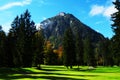 Austria: 18 hole Golf course in Pertisau at Achensee Royalty Free Stock Photo