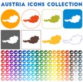 Austria icons collection.