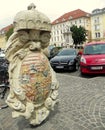Austria, Klagenfurt, coat of arms of the Karlstore at Wiener Gasse Royalty Free Stock Photo