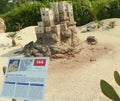 Austria, Klagenfurt, Minimundus, replica of the Imam\'s Summer Palace, Wadi Dahr, Yemen Royalty Free Stock Photo