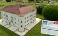 Austria, Klagenfurt, Minimundus, replica of the Porcia Castle, Spittal an der Drau, Austria