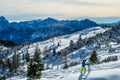 Austria - Man on the slope