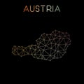 Austria network map.