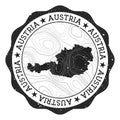 Austria outdoor stamp.