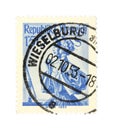 Austria post stamp Royalty Free Stock Photo