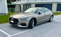 Austria - 04.26.2025: Premium Audi A7 vehicle in a city setting Royalty Free Stock Photo