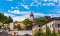 Austria. Salzburg.Summer sunny day. Abbey of Nonnberg.