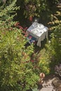 Austria, Salzburger Land, Table setting in garden