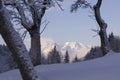 Austria, Salzburger Land, Winter scenery