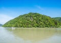 Austria Schloegner loop danube lake Royalty Free Stock Photo