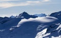 Austria - snowy mountains Royalty Free Stock Photo