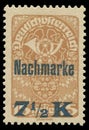 Austria, Postage Due, Nachmarke overprint