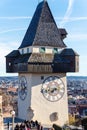 Austria, styria, graz, clock tower