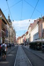 Austria. Styria September 2018. The centre of Graz in summer