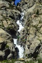 Austria, Tirol, waterfall in Kaunertal