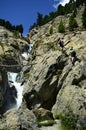 Austria, Tirol, climbing in Kaunertal