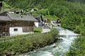 Austria, Tirol, mountain village Royalty Free Stock Photo