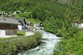 Austria, Tirol, mountain village Royalty Free Stock Photo