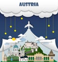 Austria travel background Landmark Global Travel And Journey Inf