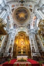 Vienna, Baroque interior of Dominican Church