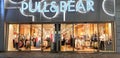 Austria, Vienna - January 9, 2023: Pull and Bear fashion store. Spanish clothing and accessories. Mannequins