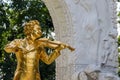 Austria, vienna, johann strauss monument Royalty Free Stock Photo