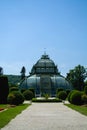 15.06.2019. Austria, Vienna. A sight and the tourist place the Schoenbrunn park and territory with gardens, greenhouse and tropica