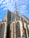 Austria, Vienna, St. Stephen`s Cathedral, Stephansdom, vertical Royalty Free Stock Photo