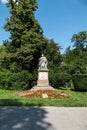 Austria, Vienna, Statue of Franz Schubert