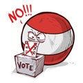 Austria voting no