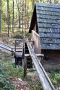 Austria, Water Mill in Unesco biospere Park Wienerwald Royalty Free Stock Photo