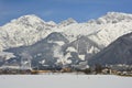 Austria, Winter, Industry Royalty Free Stock Photo