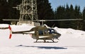 Austrian Air Force Agusta Bell Jet Ranger 3C-JM Royalty Free Stock Photo